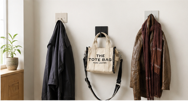 Wall-Mounted Steel Hook